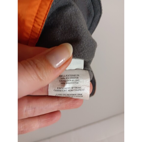 Marmot Lightweight 1/2 Zip Pullover Windbreaker Jacket Orange Small - Picture 2 of 5